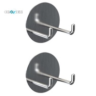 2pc Coffee Portafilter Holder Wall Mount,Self Adhesive Espresso Portafilter Rack for 51/53/58mm Port