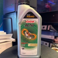 Castrol ACTIV 2T FC Minyak Enjin Pewangi (1L) 100% ORIGINAL CASTROL 2T OIL ACTIV JASO FC