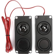 5W 8Ohm Speaker DIY 5W 8Ohm Black Abs 8Ω 5W Portable Heavy Bass for Audio Cavity 40Mm Magnetic Dual 