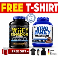 Whey Kingdom 52.2G Protein Muscle Kingdom King Whey Protein 4lbs,5lbs, 6.6lbs Protein King Whey
