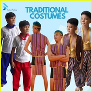 ◎ ◺ ☸ Done Austee Farmer Igorot Costume AtiAtihan Attire Ilocandia Pilipino Traditional Attire Farm