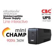 UPS CBC Champ mini 900VA/360W เครื่องสำรองไฟ