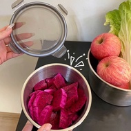 Germany zwilling fresh box 316 stainless steel food grade lunch box fridge box sealed bowl home frui