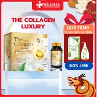 The Collagen LUXURY TW Hanopharco - Collagen peptide reduces Aging, Helps Skin Tighten, 30 Tablets