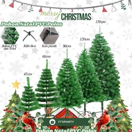 PVC Christmas Tree Size 45cm 60cm 90cm 120cm 150cm | Plastic Christmas Tree | Mini Christmas Tree | 