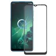 New For Alcatel 3x(2019) 5048 5048U 5048Y Front Screen Outer Glass Lens (Black)