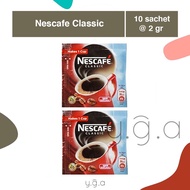 Nescafe Classic Klasik Sachet (10 sachet  2gr)