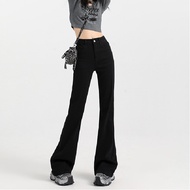 bootcut pants short pants women cargo pants women Horseshoe Jeans Women's Spring/Autumn Stretchy Fla