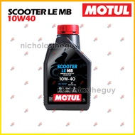 Motul Scooter Engine Oil 4T Scooter LE MB 10W40 for Scooter Motorcycle