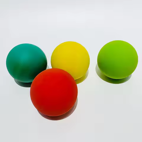 5.5cm Racquetball Squash Low Speed Rubber Hollow Ball Training Competition Ball Rubber hollow ball