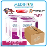 Hennson Dry Comfort (M/L/XL) Adult Diapers TAPE 10 Packets x 10pcs