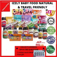 IZZLY baby food, a nutritious homemade halal baby food porridge, 6 months, 7 months, 8 months, 9 mon