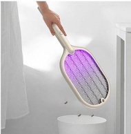 智能家用兩用電蚊拍USB充雹式滅蚊器