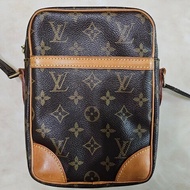 LV 斜背包 相機包 經典老花款