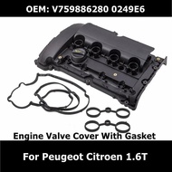 V759886280 Car Accessories Engine Valve Cover WIth Gasket 0249E6 For Peugeot 207 208 308 508 3008 50