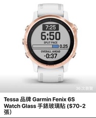 Garmin Fenix 6S Watch Glass 玻璃貼