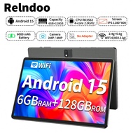 2025 TopS 10-Inch Android 15 Tablet, (6GB+20GB) RAM +128GB ROM, RK3562 Quad-Core 2.0GHz, 1280*800px 