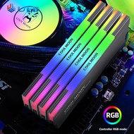 5V-3PIN ฮีทซิงค์อาร์อเอ็ม ARGB DDR4สำหรับเดสก์ทอปคอมพิวเตอร์ระบายความร้อน DDR3หน่วยความจำ