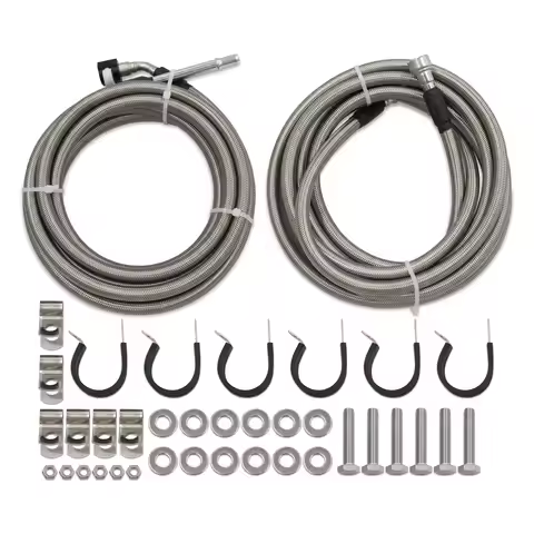 QFF0015SS Upgraded Fuel Line Kit Fit For Chevy HHR,2006-11|Cobalt, 05-10|Pontiac G5, 06-10|Saturn Io