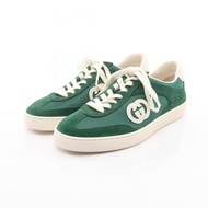 【二手】Gucci GUCCI 運動鞋 G75 791742 麂皮 G75 男士運動鞋 全新未使用