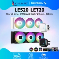 [Ready Stock]Deepcool LE520 LE720 ARGB 240mm 360mm CPU AIO Cooler Desktop Computer Liquid Radiator E
