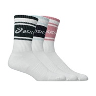 ASICS 3 PACK ASICS LOGO CREW SOCKS