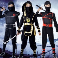 Anime Naruto baju baby boy Ninja Cosplay Costume Boys Kids Anime Assassin Japanese Samurai Halloween Clothing Fancy Dres