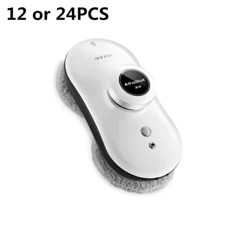 12 or 24PCS Good Microfiber Cleaning Cloth for AlfaBot X6 X7 Window Cleaning Robot