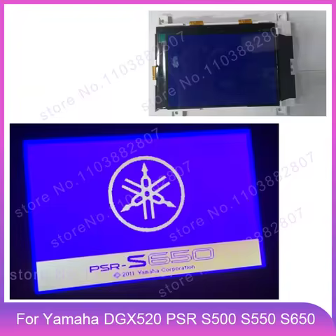 Original 5.7''inch LCD Display Screen For Yamaha DGX520 PSR S500 S550 S650 DGX-620 630 640 MM6 MM8 H