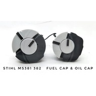 STIHL MS381 381 380 382 chainsaw oil fuel cap genuine parts STIHL®