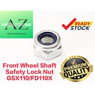 SUZUKI GSX110/FD110X FRONT WHEEL SHAFT SAFETY LOCK NUT