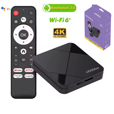 Android TV Box H96 Max RK3518 TV Box Support 4K Video Home Media Player TV Box 2GB 16GB Voice Assist