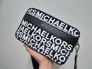 Michael Kors MK 滿版logo字母相機包 斜背包 camera bag Longchamp 無背帶 二手裸包