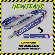 LANYARD NEWJEANS I LANYARD KPOP I LANYARD CUSTOM I MERCHANDISE KPOP I PC KPOP