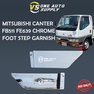 MITSUBISHI CANTER FB511 FE639 CHROME FOOT STEP GARNISH SET