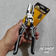 Japanese standard 8 in 1 multi-function electric pliers, size 9inch 215mm, wire stripper