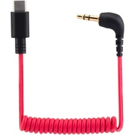 for Rode Wireless GO 2 / ME/Pro USB C to 3.5mm TRS Microphone Adapter Mic Cable, for Hollyland Lark 