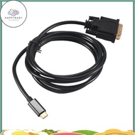 HB  USB TYPE C to DVI Cable USB Type C to DVI 24+1 Adapter 4K 30Hz (6FT/1.8M) for  3 for 2017/2016  