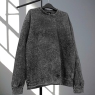 Odin Acid Oversize Sweater, Wash Unisex ODIN CLOTHING Long Sleeve Sweatshirt