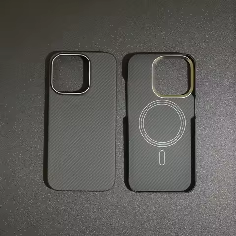 Really Aramid Carbon Fiber Cases for iPhone 15 16 Pro Max funda Magsafe aramid fiber cover for iPhon