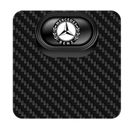 GTIOATO Carbon Fiber Car Floor Mat Fixed Sticker Anti Slip Clip Car Interior Accessories For Mercedes Benz CLA W124 W204 AMG A180 GLB GLC GLA W212 GLA200 Vito GLB200 E200