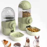 Rabbit Feeder Automatic Food Water Dispenser Gravity Feeder for Bunny Guinea Pig Ferret