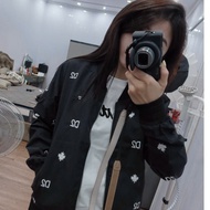 Jacket Dsquared 2 ICON Embroidered Logo Unisex Men and Women - Genuine DSQ2 ICON Windbreaker Hot Tre