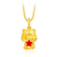 CHOW TAI FOOK 999 Pure Gold Pendant - Zodiac Tiger: Star R28940