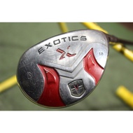 Stick Golf Hybrid Rescue 3 Loft 18.0 Exotics USA XCS | Quality Secondhand Golf Sticks