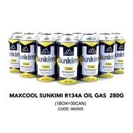 gas R134a and oil Sunkimi