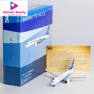 NG Models 88031 1: 400 Xiamen Airlines B737 MAX 8 B-1288 High-End Collection Display