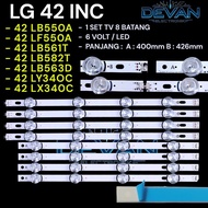 LG 42in 42LB550A 42LF550A led backlight tv LG 42 in 6V 8K led backlight 42LF 42LB