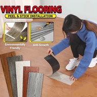 Vinyl Flooring Lantai Vinyl Vinyl Floor Vinyl Floor Sticker Kayu Self-adhesive Floor Tiles 地板貼