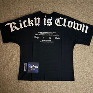 Ric Ricky Is Clown Holographic Logo Tee Black Original/RickyisClown